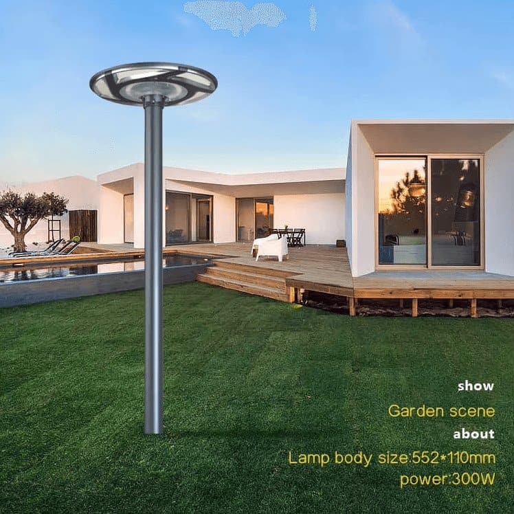Modern Solar-Powered Garden Lights for Eco-Friendly Homes