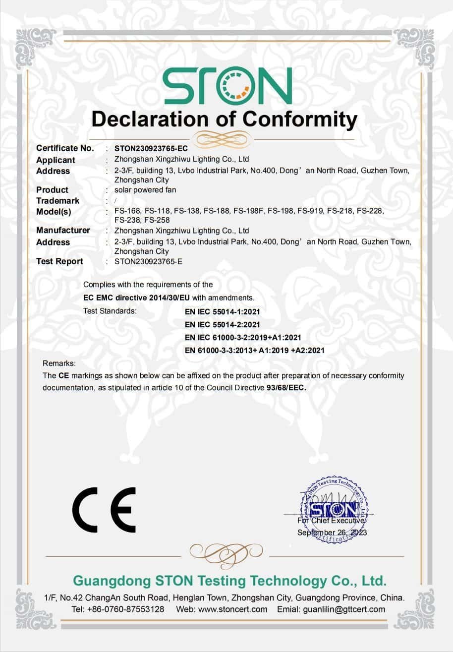 CE ENC certificate